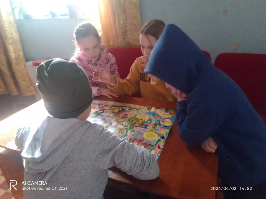2 апреля в Красавском СДК школьники провели своё свободное время с пользой для каждого.